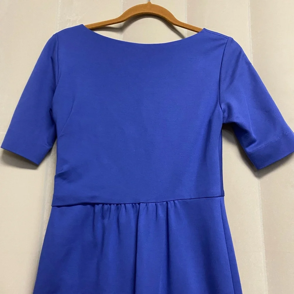 Moschino Women’s Dress Size 8 Shift Cross Over Front Designer Quiet Luxury